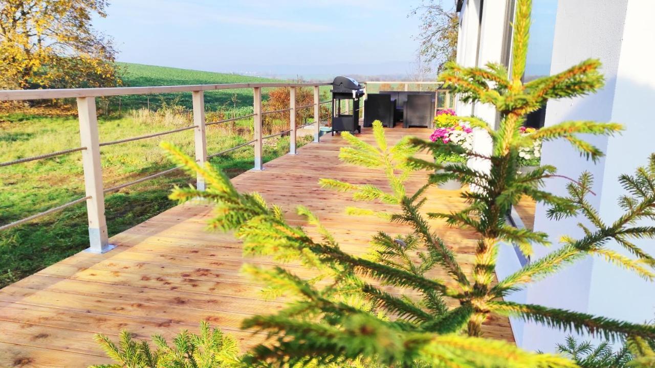 Ranch 66 - Moderni Tiny House Black Swallow Ve Stylu Route 66 Se Saunou A Bazenem Tršice Extérieur photo
